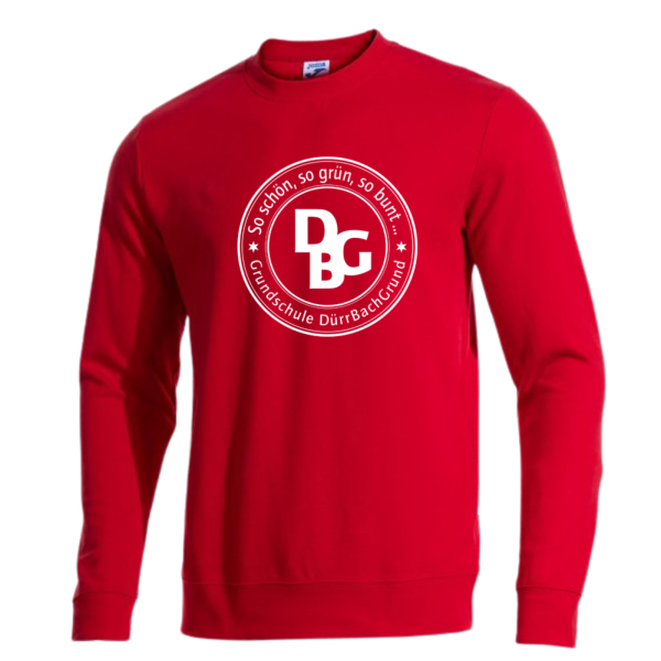 Sweatshirt Auswahl an Farben mit Brust Logo