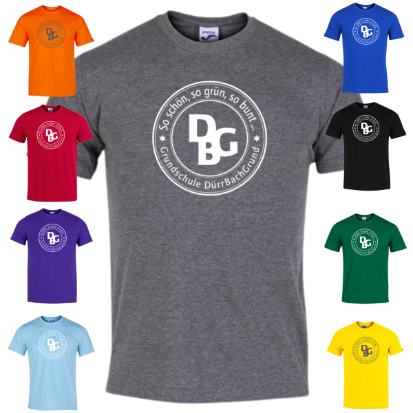 T-Shirt in verschiedenen Farben mit Brustlogo